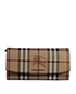 RCTBurberry Continental Wallet, front view